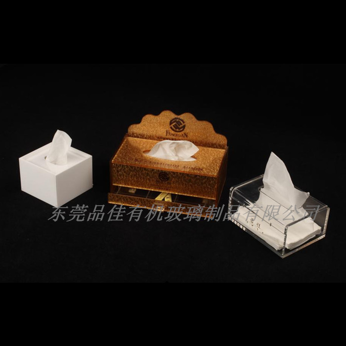 東莞有機(jī)玻璃紙巾盒 亞克力紙巾盒 定制亞克力紙巾盒